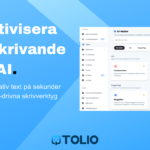 Fördelar med Tolio AI-Skrivverktyg för Företagare
